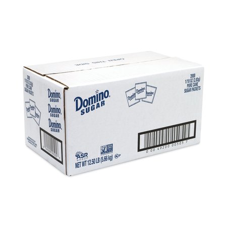 DOMINO Sugar Packets, 0.1 oz Packet, 2000PK 5097